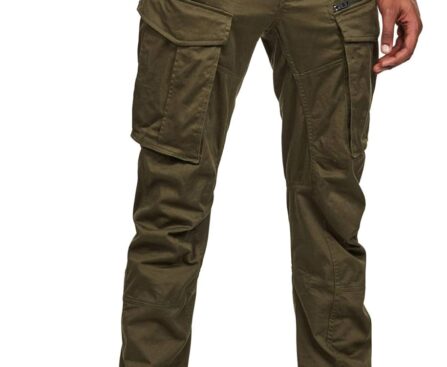G-STAR Mens Rovic Zip 3D Straight Tapered Fit Cargo Pants