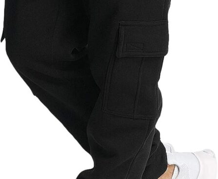Southpole Men’s Active Fleece Open Bottom Sweatpants – Regular and Big & Tall Sizes
