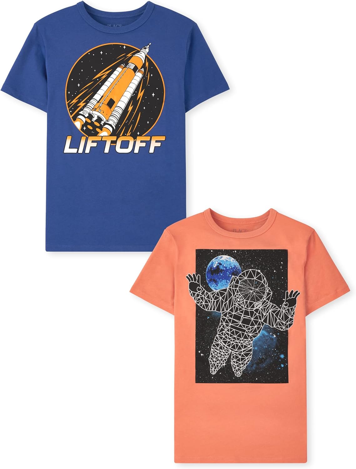 The Children’s Place Boys’ Gamer,Sports,Cars Short Sleeve Graphic T-Shirts,2 Pack
