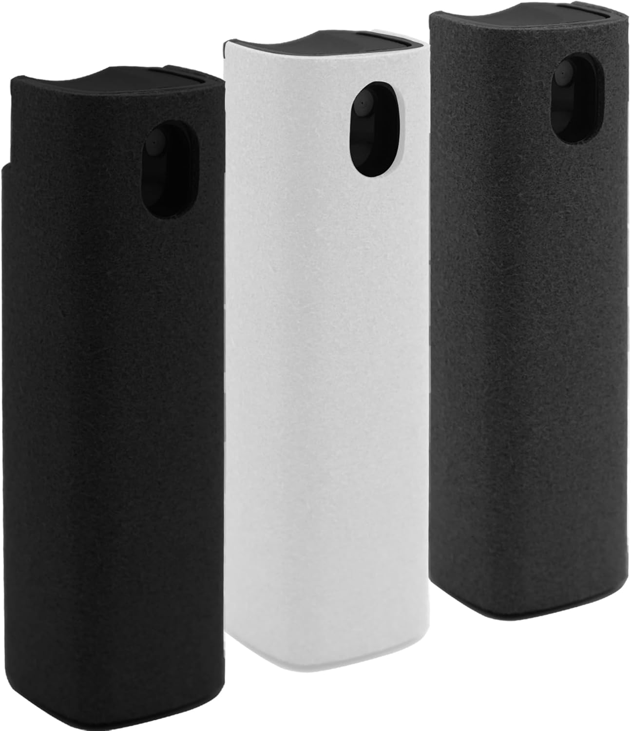 Car Screen Cleaner Spray and Wipe for Women, Cell Phone Touchscreen Cleaning Wiper Kit Accessories for MacBook Display iPad iPhone Mac Laptop Computer Monitor TV Screens, Black Grey White