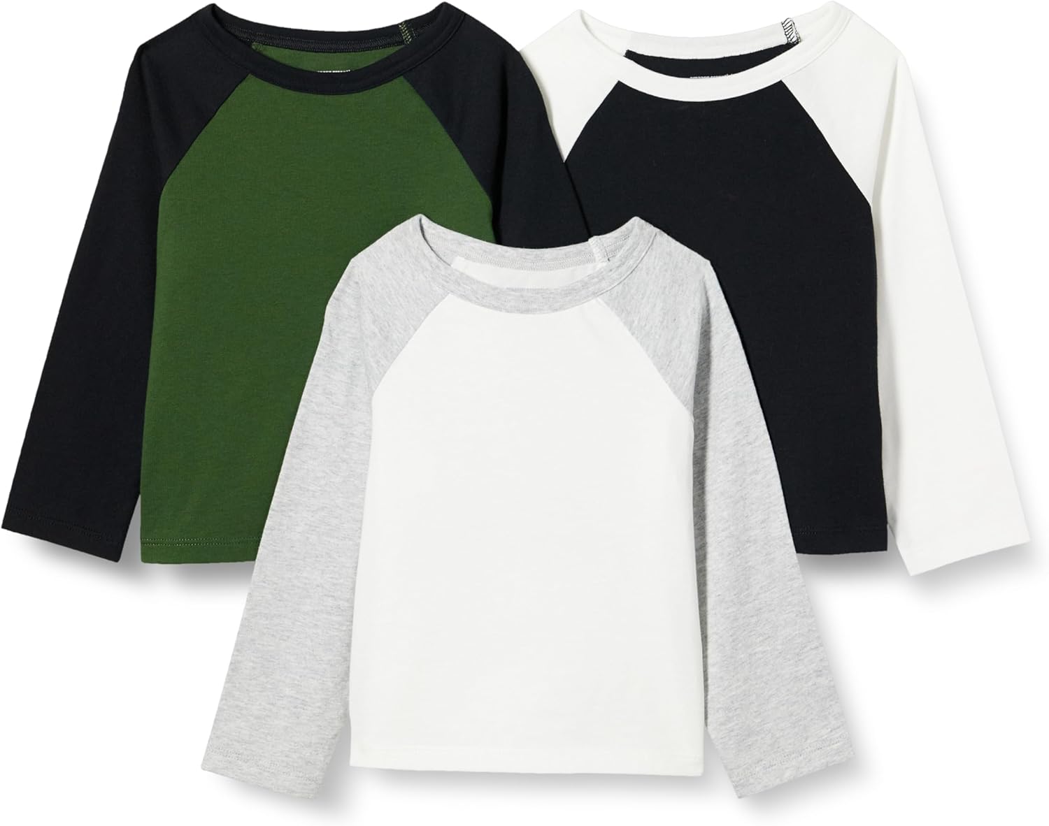 Amazon Essentials Boys Long Sleeve Cotton T-Shirts