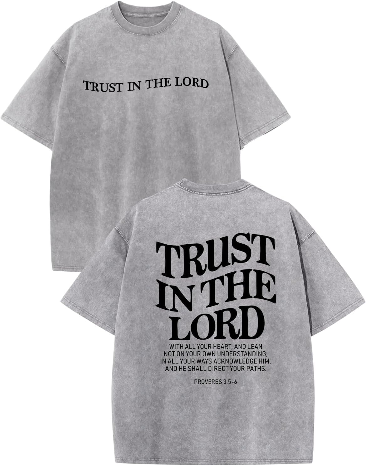 KEEVICI Boys Faith Over Fear Shirt Christian Jesus T Shirts for Kids Bible Verse Religious Graphic Tees Acid Wash Tshirt