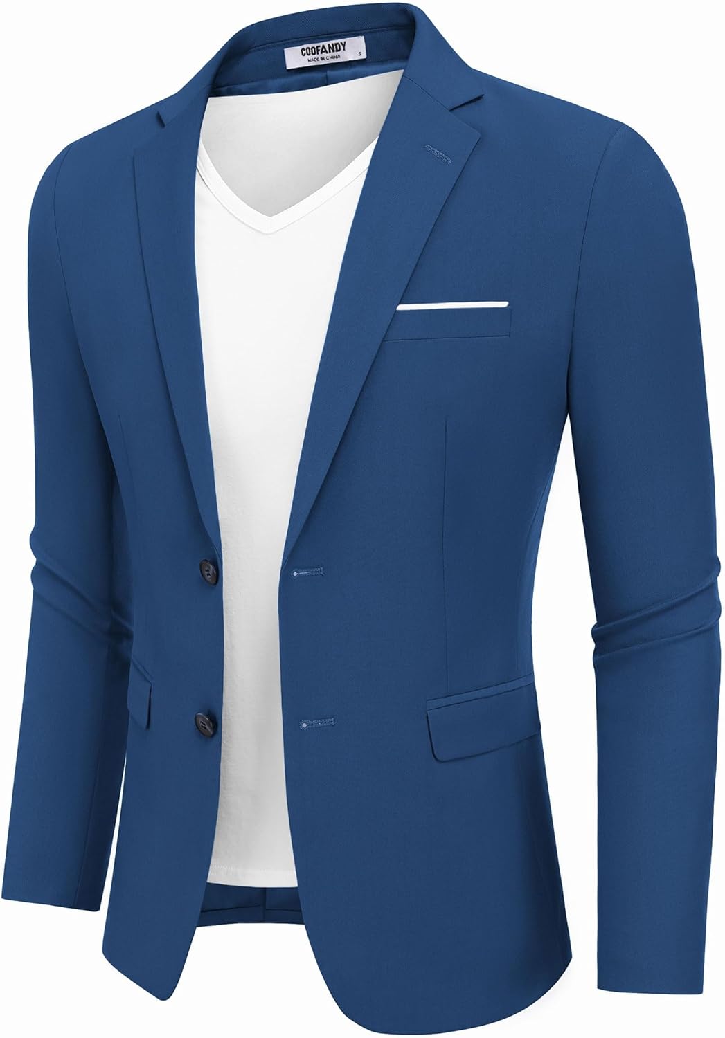 COOFANDY Men’s Casual Blazer Slim Fit Sport Coat Suit Jacket Lightweight Two Button Blazer Jacket