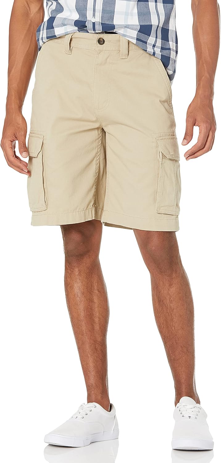 Amazon Essentials Men’s 10″ Classic-Fit Cargo Shorts (Available in Big & Tall)