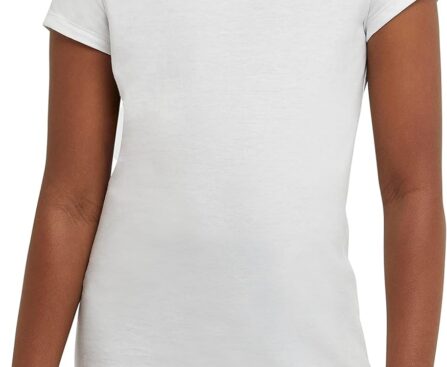 Hanes Girls’ Jersey Cotton Tee (Pack Of 2)