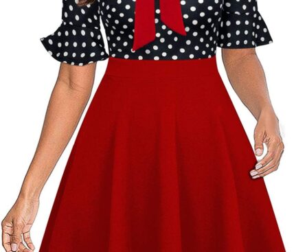 Women Summer Floral Ruffle Sleeve Wear to Work Church Wedding Guest Party Dresses