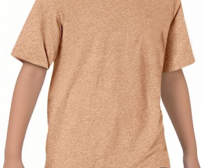 Boys Short Sleeve Shirts Kids Summer Crewneck T-Shirt Casual Tops Tees 5-14 Years