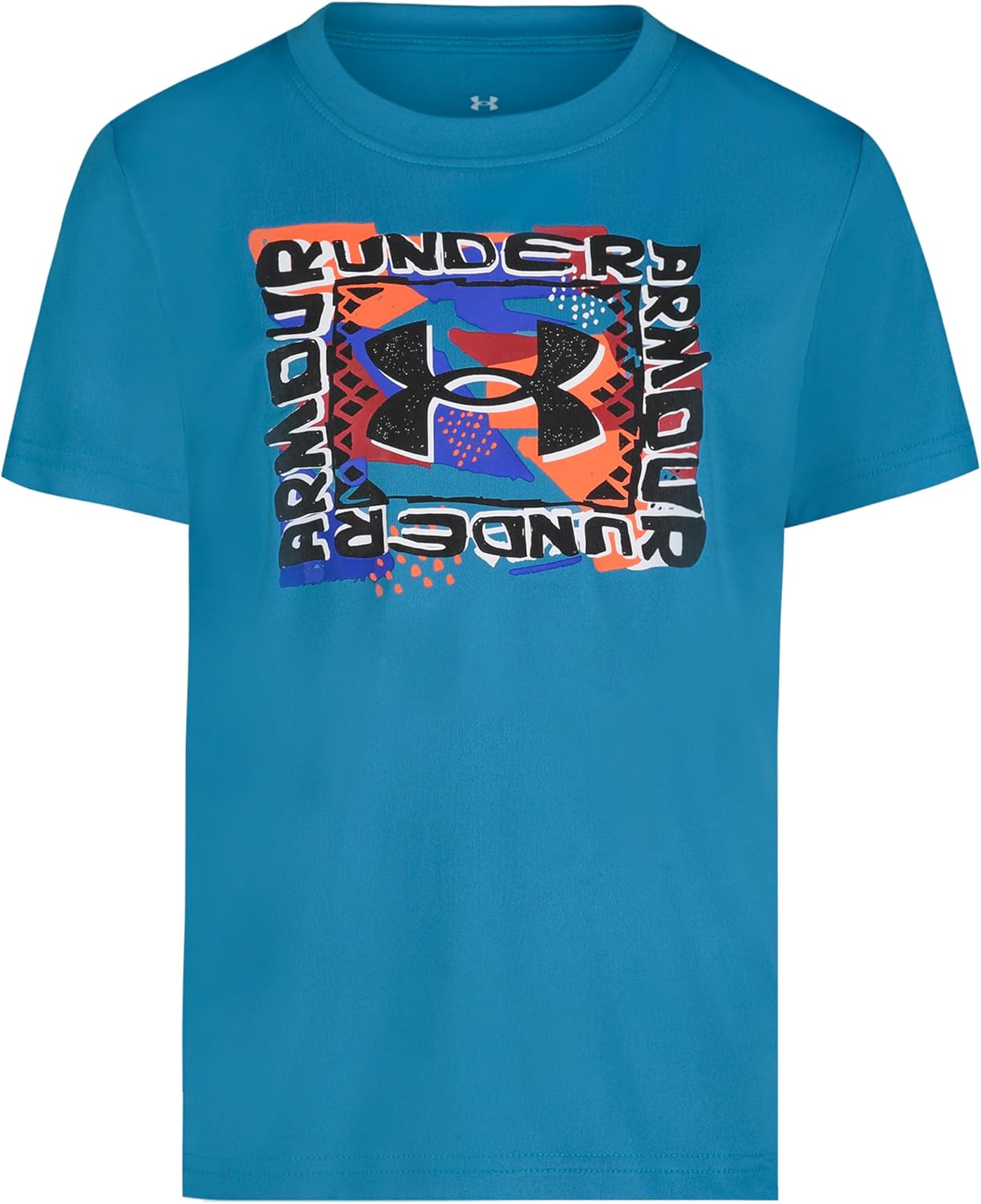 Under Armour Boys Boys’ Short Sleeve Shirt, Crewneck, Lightweight and Breathable