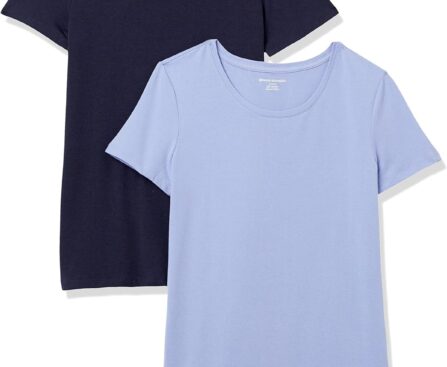 Amazon Essentials Women’s Regular-Fit Short-Sleeve Crewneck T-Shirt