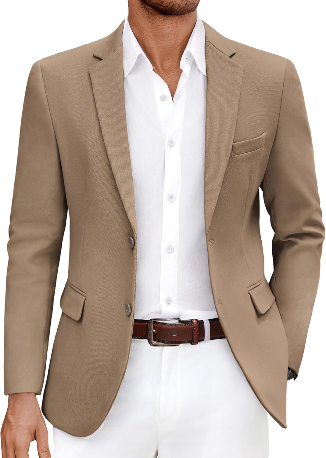COOFANDY Men’s Casual Blazer Slim Fit Lightweight Sport Coat Two Button Suit Jacket