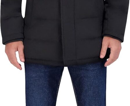 Cole Haan mens Wool Padded Coat