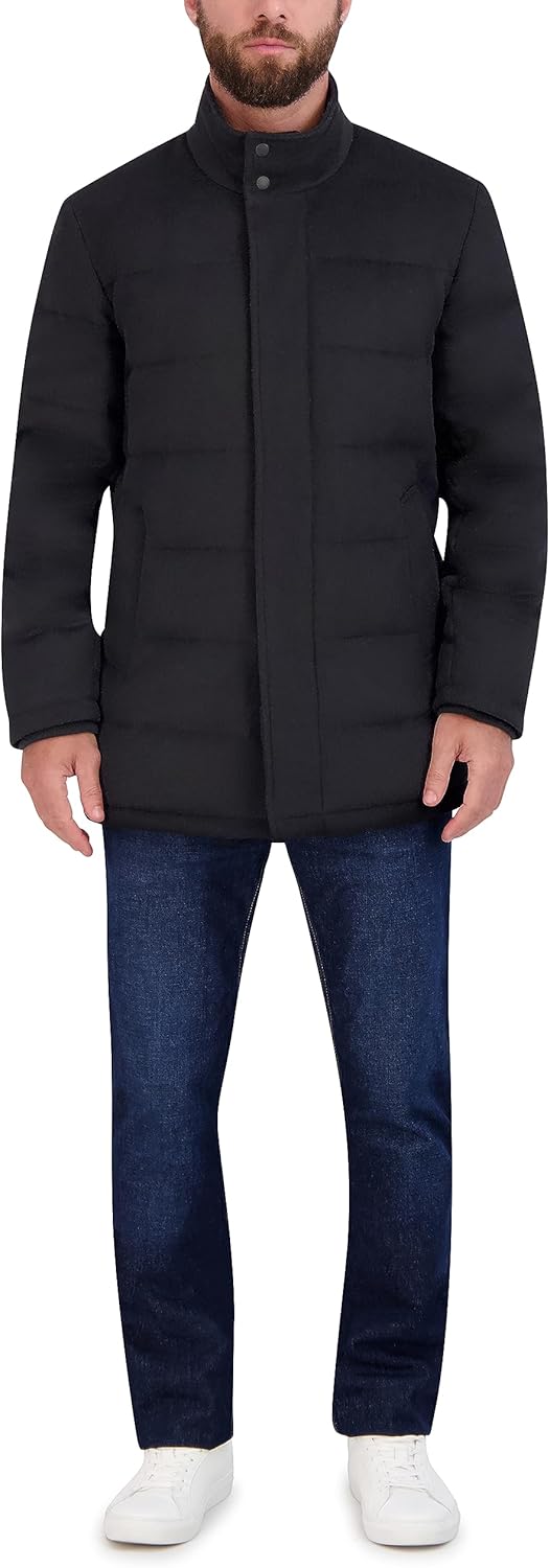 Cole Haan mens Wool Padded Coat