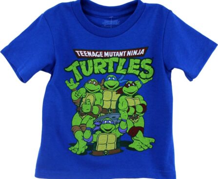 Nickelodeon Boys’ Toddler Boys’ T-Shirtnage Mutant Ninja Turtles Group T-Shirt Shirt