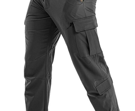 Men’s Tactical Cargo Pants Ripstop Stretch Waterproof 7 Pockets Lightweight Breathable for Work Construction Hiking