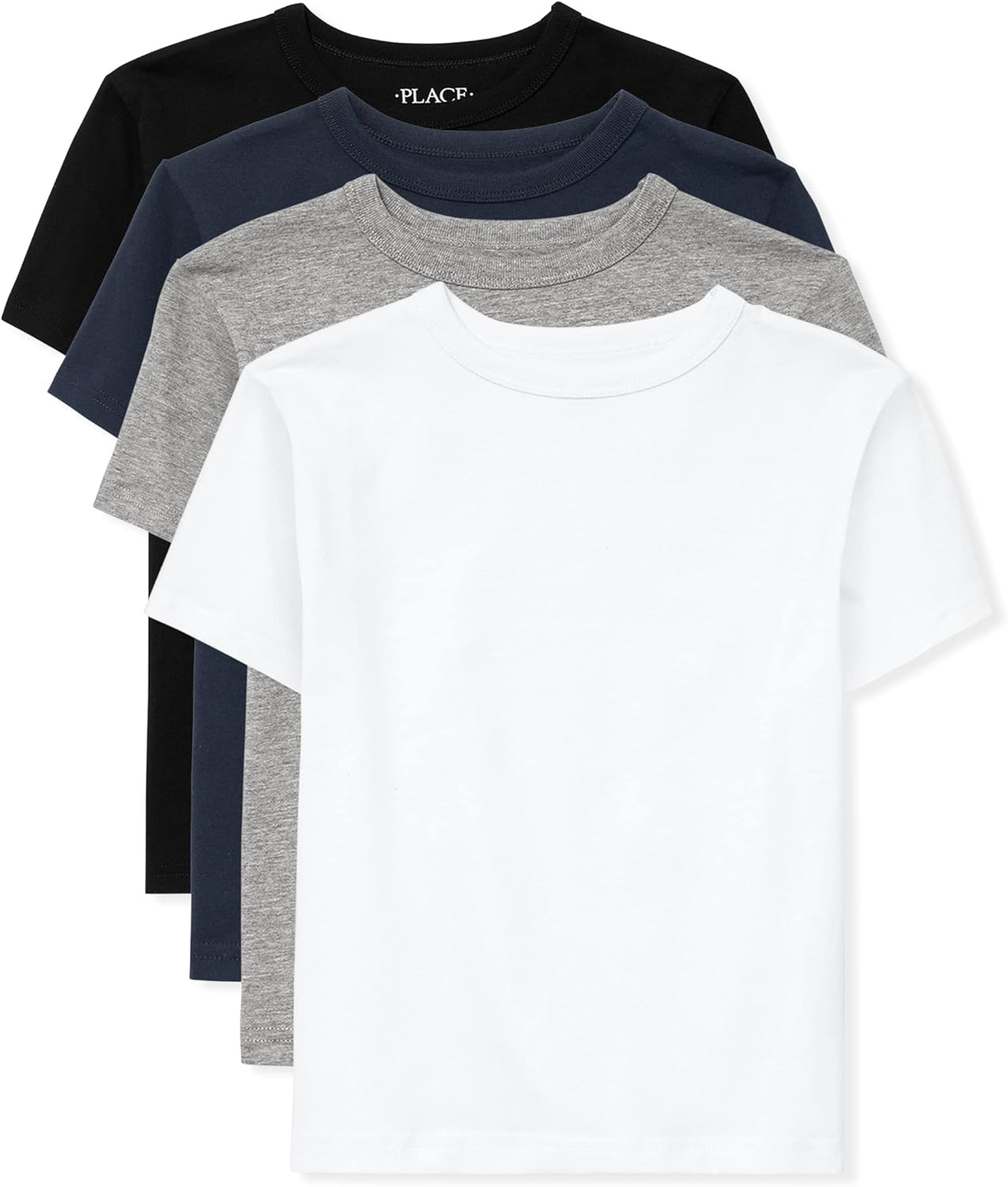 The Children’S Place Boys Short Sleeve Basic Layering T-Shirt