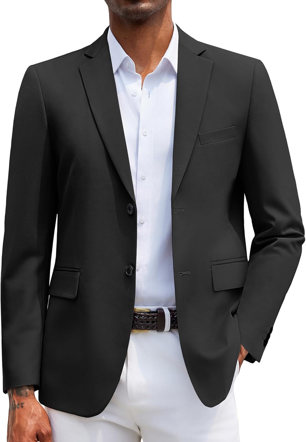 COOFANDY Men’s Casual Blazer Lightweight Suit Jacket Slim Fit Sport Coats for Men