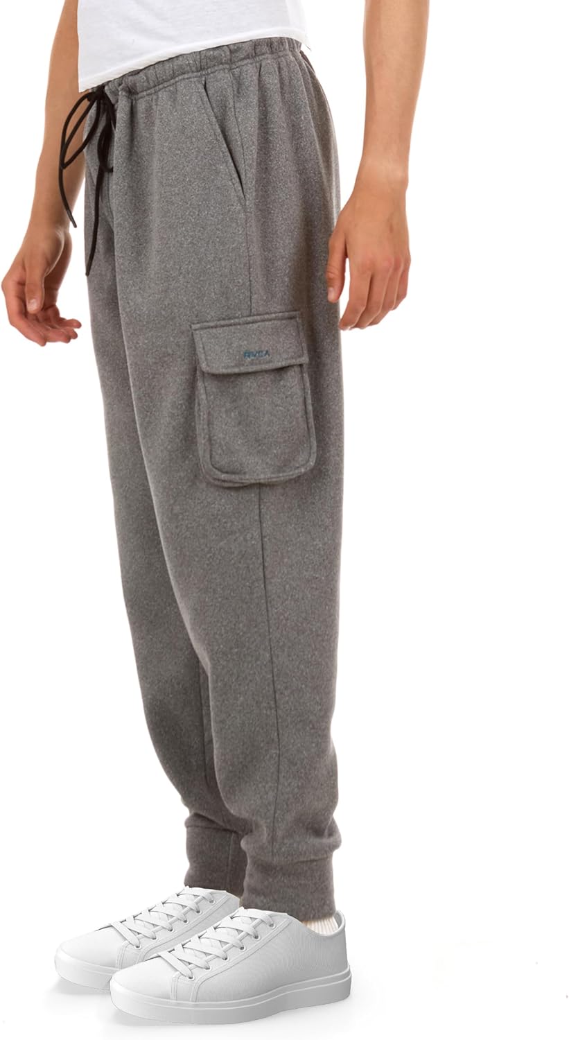 RVCA Mens Joggers Lounge Pants Casual Cargo Joggers for Men Mens Sweatpants