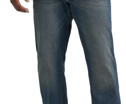 Lee Men’s Big & Tall Extreme Motion Relaxed Straight Jean