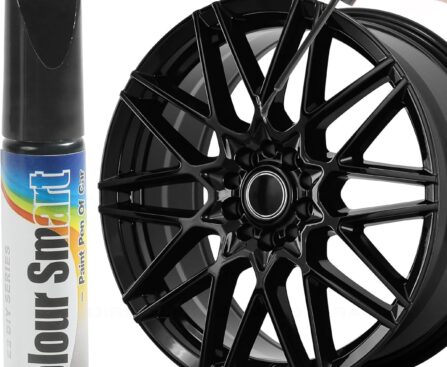 Touch Up Paint for Cars,Rim Paint,Car Accessories Wheel Paint,Auto Touch Up Paint,Car Scratch Remover Pen,Rim Scratch Repair,Car Paint Automotive Paint, Rim Paint for Car Wheel Repair (Black)