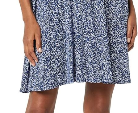 Amazon Essentials Women’s Surplice Dress (Available in Plus Size)