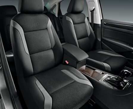 Skechers Memory Foam Car Seat Covers, Air Cool Mesh Thick Seat Covers, Gray Two Front Car Seat Protector, Airbag Compatible, Automotive Comfort & Protection for Most Cars, Van,Trucks, SUV,Grey