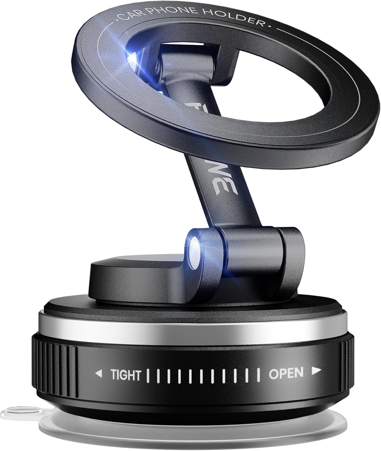 2026 Ultra Strong Magnetic Phone Holder for Car, iPhone 17 Car Mount 360 Adjustable Vacuum Suction Cup Windshield/Mirror/Gym for iPhone16 15 14 13 12