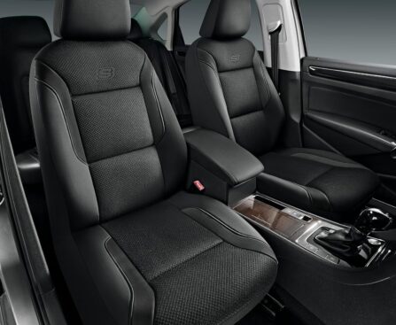 Skechers Men’s Memory Foam Seat Covers, Air Cool Mesh Thick Car Seat Covers, Car Seat Covers Front Seats Airbag Compatible, Universal Automotive Comfort for Most Cars, Vans, Trucks, SUV,Black