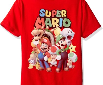 Nintendo Boy’s Super Mario Groupage T-Shirt