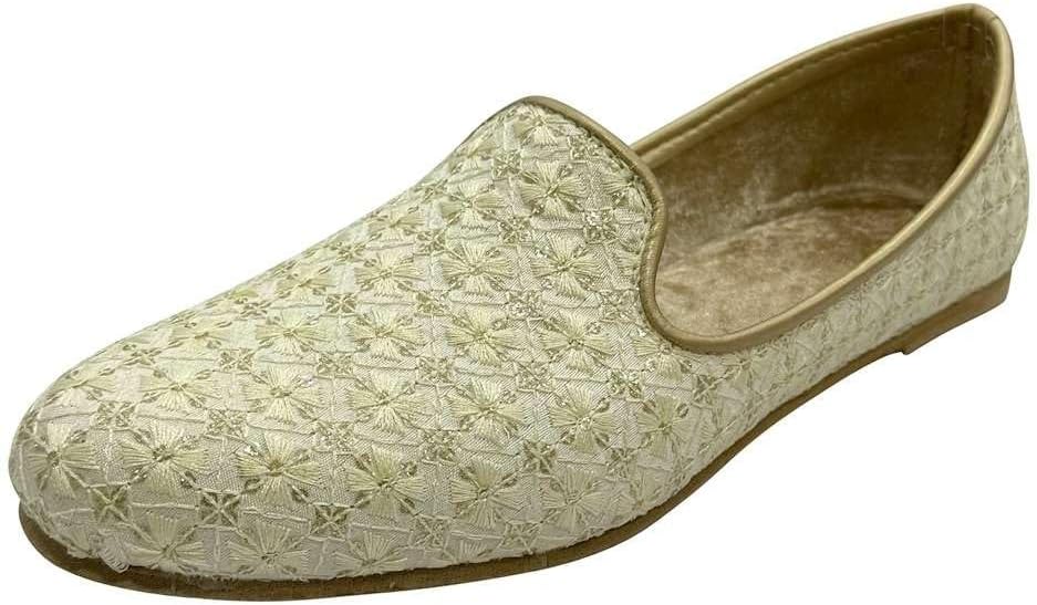 Men’s Ethnic Jutti – Handcrafted Traditional Indian Footwear – Stylish & Comfortable Loafers Shoes for Weddings & Casual Wear