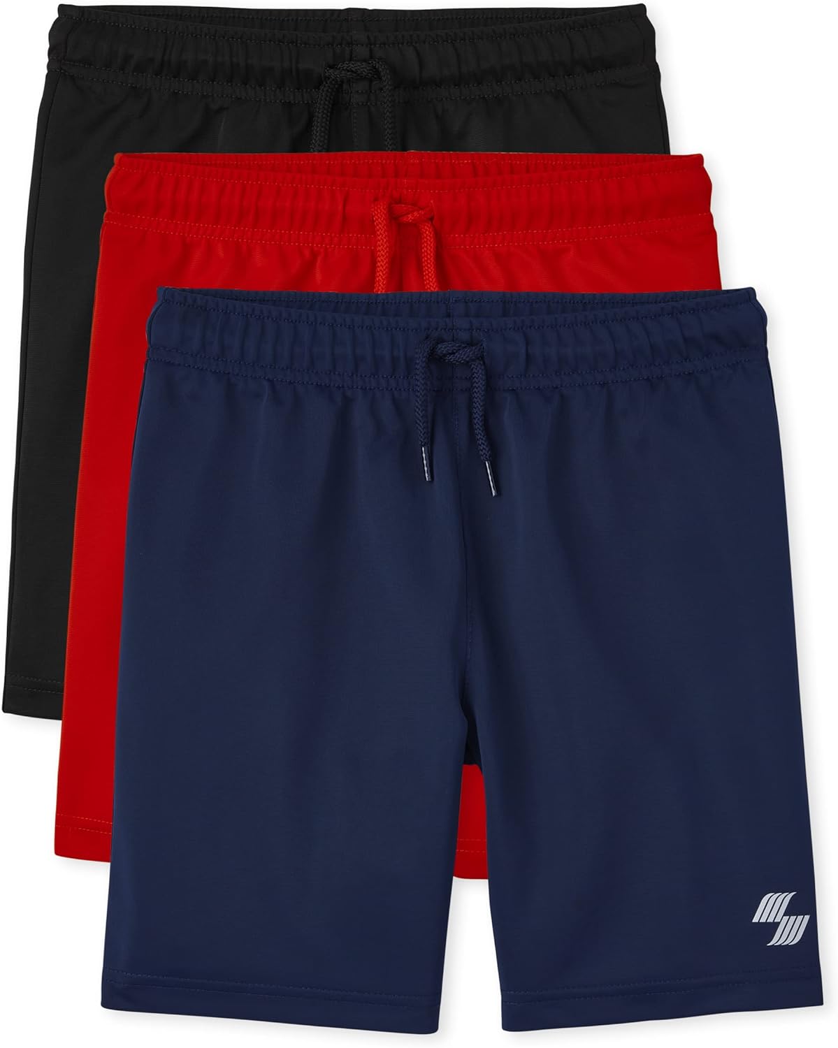 The Children’s Place Boys’ Performance Basketball Shorts 2 Pack