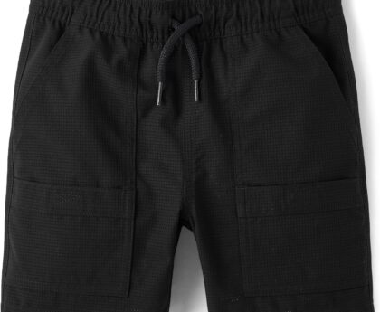 The Children’s Place Boys Quick Dry Air Tech Jogger Shorts