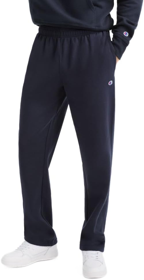 Champion Men’s Sweatpants, Fleece, Open-bottom Sweatpants for Men (Reg. Or Big & Tall)