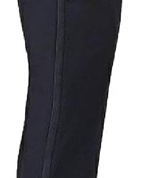 RGM Tuxedo Pants for Men with Satin Side Stripe – Classic Formal Dress Pants Ideal for Weddings, Black Tie Events & Parties