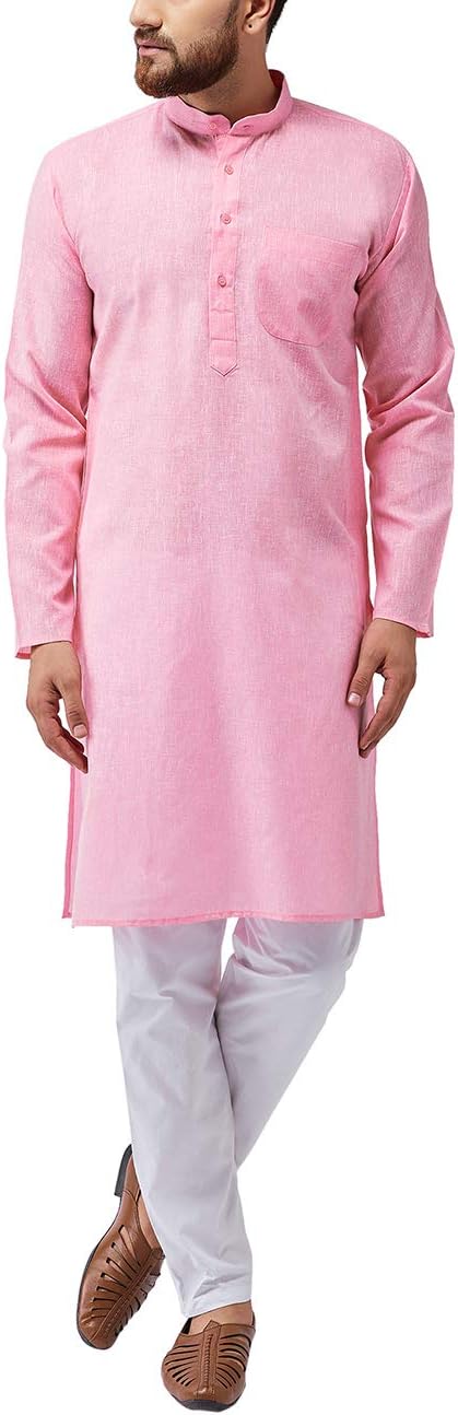 Sojanya (Since 1958 Men’S Cotton Blend Only Long Kurta