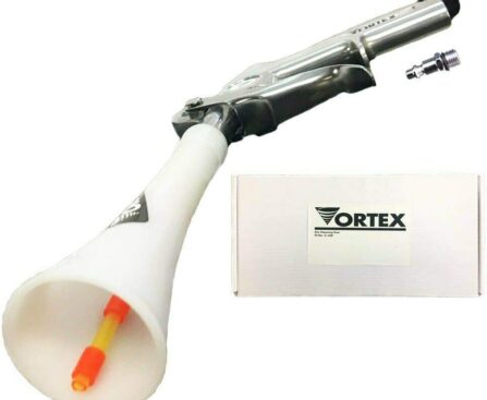 HI-TECH Vortex II Air Cleaning Gun – Pro Auto Detailing Tool for Deep Cleaning Interiors & Exteriors – Uses Air Compressor – Blasts Dust, Dirt & Grime Fast
