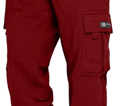 CEHT Men’s Cargo Sweatpants Joggers Casual Pants with Pockets for Hiking Athletic Workout
