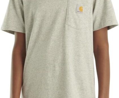 Carhartt Kids’ Short Sleeve Pocket T-Shirt Tee Shirt