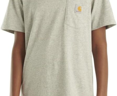 Carhartt Kids’ Short Sleeve Pocket T-Shirt Tee Shirt