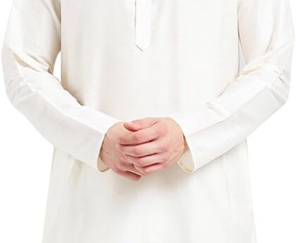 KISAH Men’s Kurta – Traditional Indian Ethnic Wear for Men – Ideal for Weddings, Festivals & Celebrations