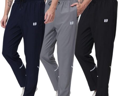 3 Pack Mens Athletic Sweatpants,Gym Joggers Pants for Men Running Jogging Pants,with Zip Pockets