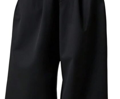 OYOANGLE Men’s Baggy Wide Leg Pants Zipper Fly Pleated Work Casual Long Trousers with Pocket