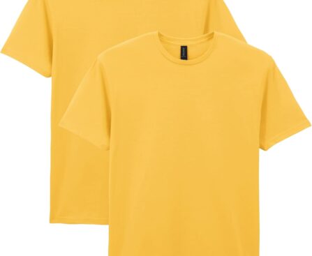 Gildan Adult Softstyle Cotton T-Shirt, Style G64000, Multipack