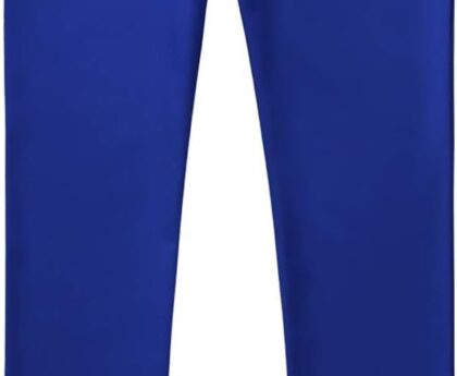 MOGU Mens Slim Fit Front Flat Casual Pants