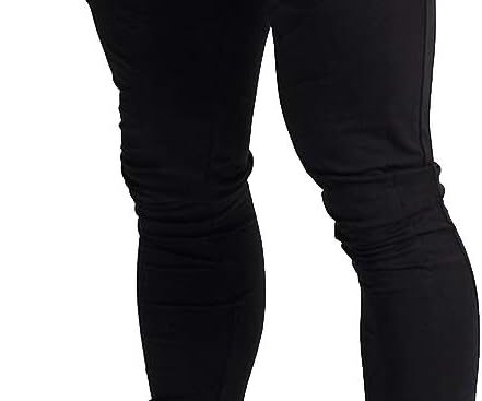 Wangdo Men’s Joggers Sweatpants Gym Training Workout Pants Slim Fit with Zipper Pockets