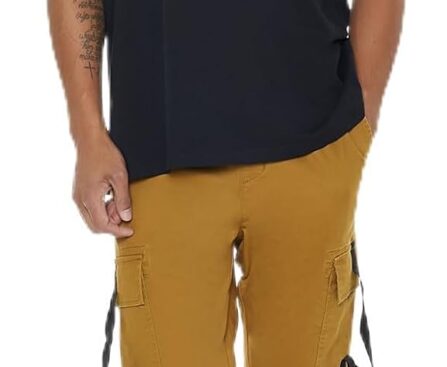 Forever 21 Mens Cargo Utility Joggers