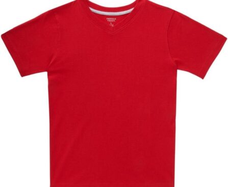 French Toast Men’s Short Sleeve V-Neck Tee