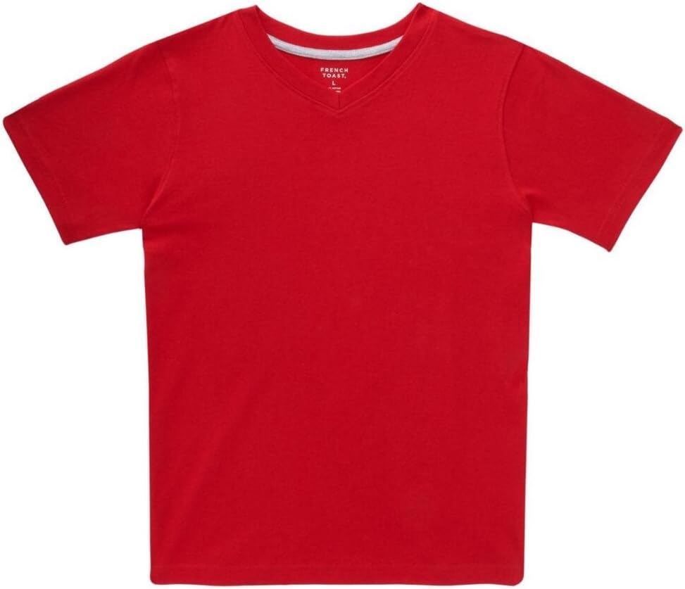 French Toast Men’s Short Sleeve V-Neck Tee