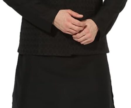 KISAH Men’s Kurta Jacket Set – Traditional Indian Ethnic Wear for Men – Ideal for Weddings, Festivals & Celebrations