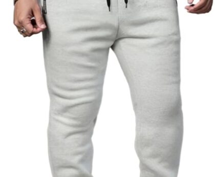 Spring Special Mens Active Sweatpant for Men with Letter Print Zipper Pocket and Drawstring Size XS-3XL