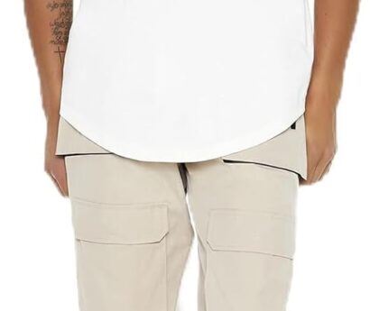 Forever 21 Mens Slim-fit Drawstring Cargo Joggers